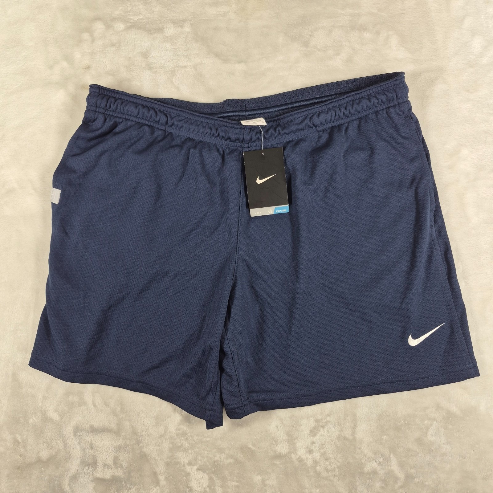 Nike Dri-Fit Shorts Men's Xl Blue 6" Inseam Gym Active Basketball Athletic Nwt